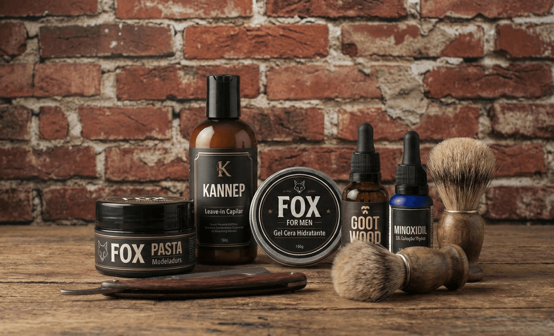 Produtos profissionais na MBS Barbearia